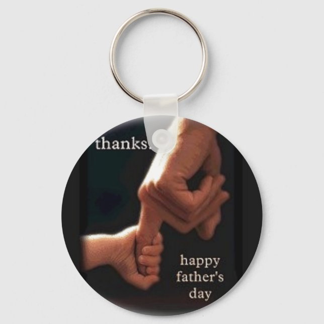 meHappyFathersDay1 Key Ring (Front)