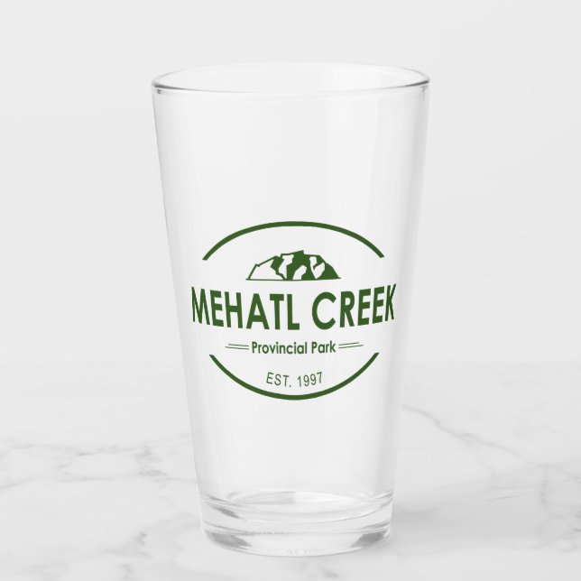 Mehatl Creek Provincial Park Glass (Front)