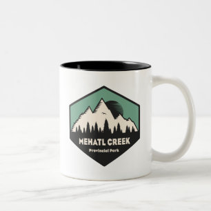 Mehatl Creek Provincial Park Two-Tone Coffee Mug