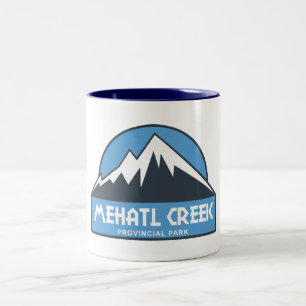 Mehatl Creek Provincial Park Two-Tone Coffee Mug