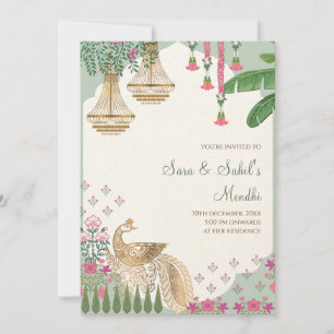 Mehendi invitation Digital Mehndi invite