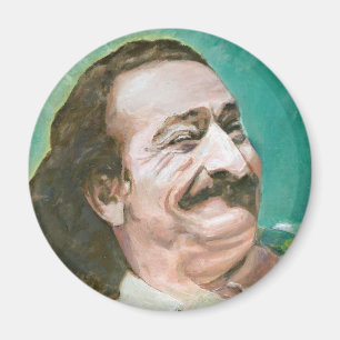 Meher Baba laughing Magnet