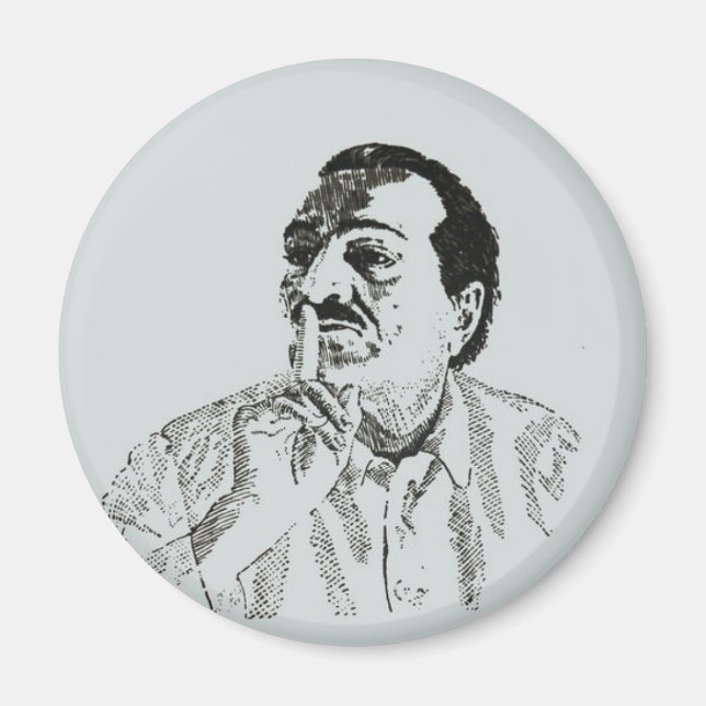 Meher Baba Silence  Magnet (Front)