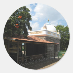 Meher Baba's Tomb Classic Round Sticker