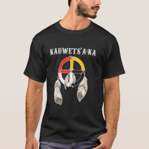 Meherrin People Tribe Powwow Native Indian Medicin T-Shirt