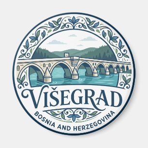Mehmed Paša Sokolović Bridge Magnet