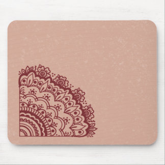 Mehndi Design Mouse Pad