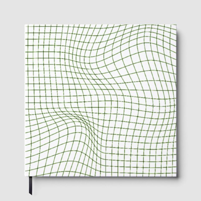 Mehndi Design Printed Guest Book for Weddings (Front)