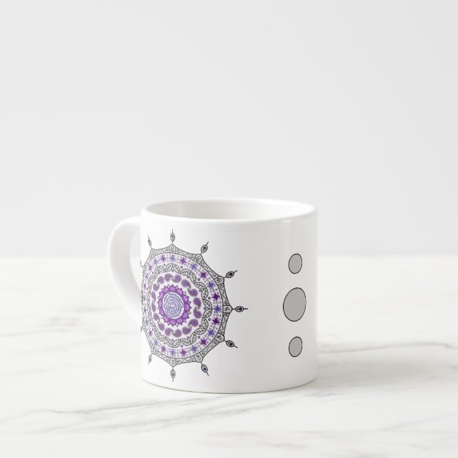 Mehndi Fantasy Silver Speciality Mug (Front Left)