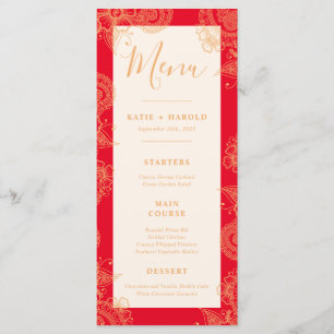 Mehndi Wedding Dinner Menu