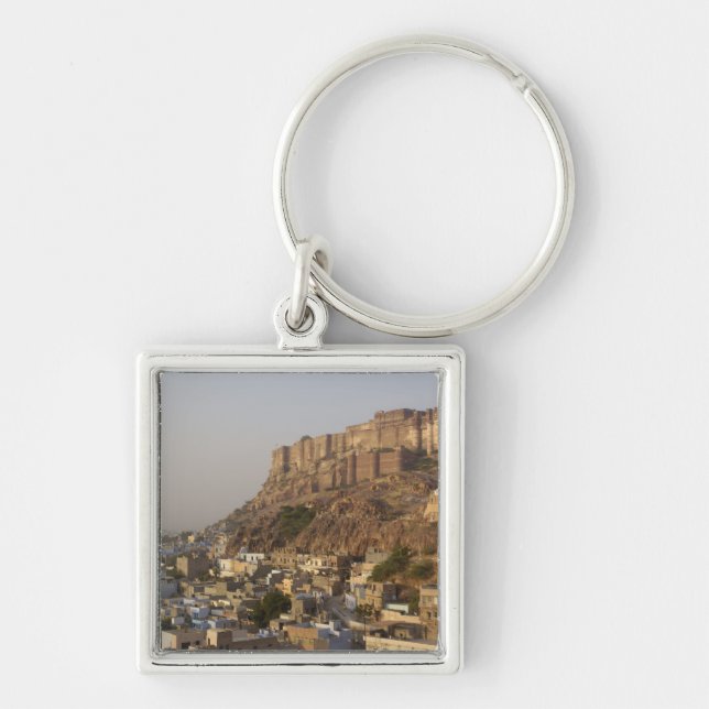 Mehrangarh Fort of Jodhpur. Rajasthan, INDIA. Key Ring (Front)