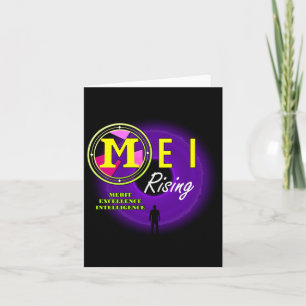 Mei Rising Dei Falling Sticker Card