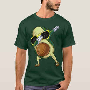 Meican Vegan Cinco de Mayo Dabbing Avocado  T-Shirt