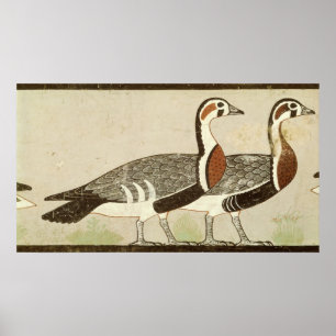 Meidum geese, from the Tomb of Nefermaat and Poster