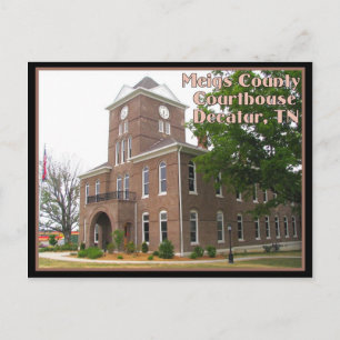 Meigs County Courthouse - Decatur, TN Postcard