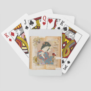 Meiji Era Beauty: Ukiyo-e – Traditional Japanese  Playing Cards