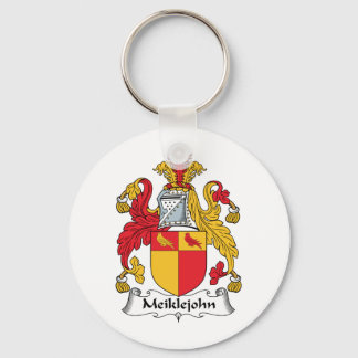 Meiklejohn Family Crest Key Ring