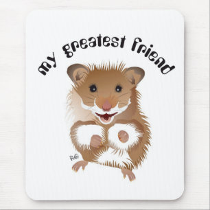 Mein grösster Freund, Hamster Mauspad Mouse Pad