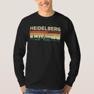 Mein Heidelberg Skyline Germany Home City Souvenir T-Shirt