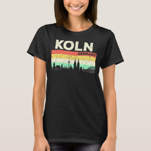 Mein Köln Skyline Germany Home City Souvenir T-Shirt