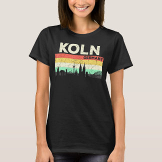 Mein Köln Skyline Germany Home City Souvenir T-Shirt