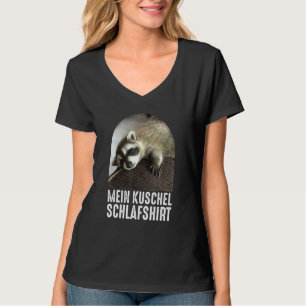 Mein Kuschelschel Monkey Racoon Sleep T-Shirt