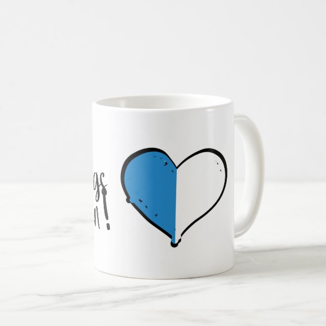 Mein Lieblings Kanton Luzern Coffee Mug (Front Right)