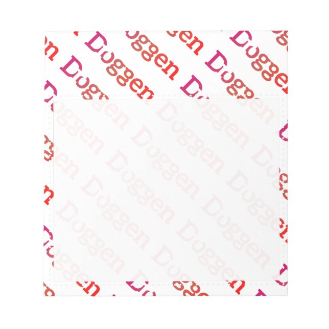 Meine Dogge ist eine Droge Notepad (Front)