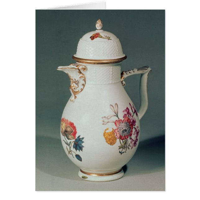 Meissen coffee pot, c.1740-50 (Front)