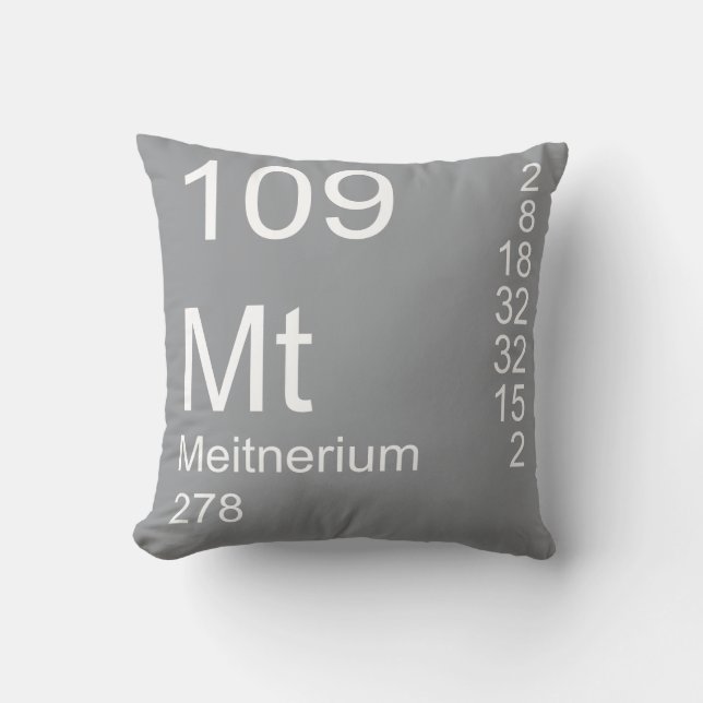 Meitnerium Cushion (Front)