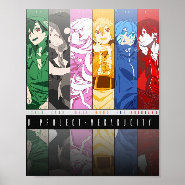 Mekakucity Actors Poster  (Front)