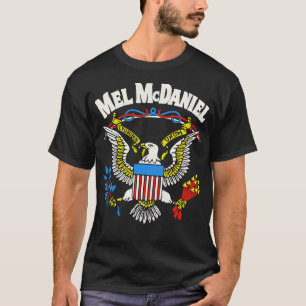 Mel McDaniel  Classic Country Music Legend TShirt