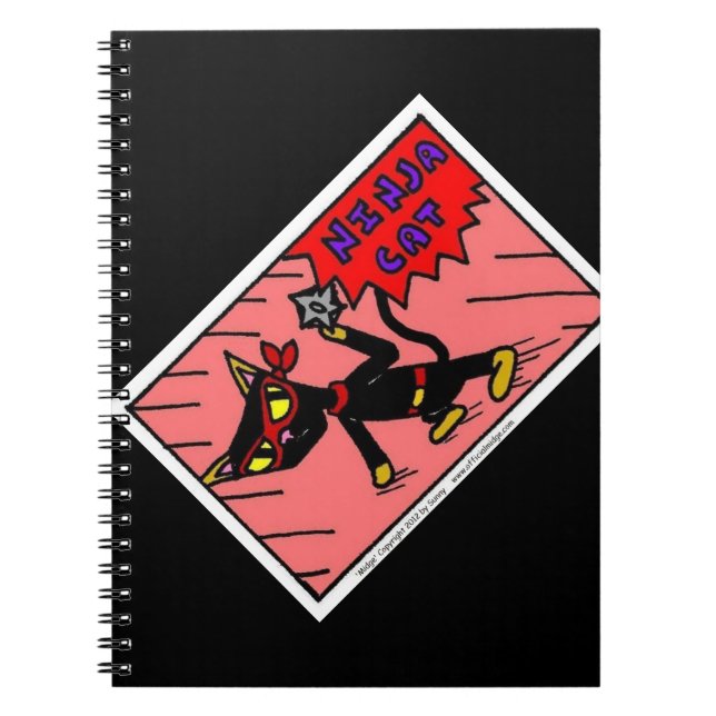 Mel NINJA CAT Notebook (Front)