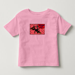 Mel NINJA CAT Toddler Ringer T-Shirt