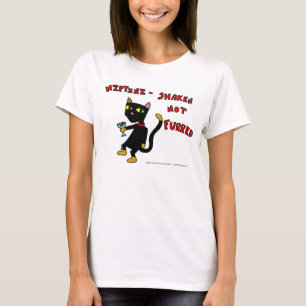 Mel "NIPTINI SHAKEN NOT FURRED" Womens Tee