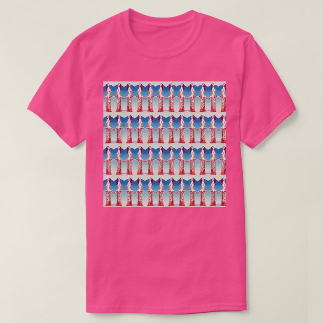 Mel Ramos 100 Grand pattern rendering T-Shirt (Design Front)
