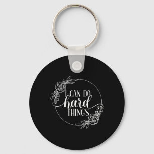 Mela Motivational Workout Designs I Can Do Hard Th Key Ring