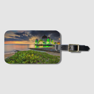Melaka During Sunset Masjid Selat Luggage Tag