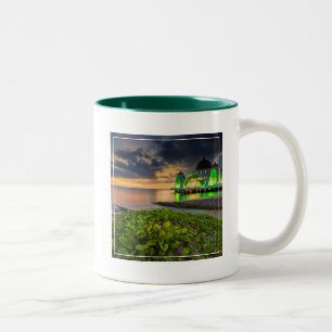 Melaka During Sunset Masjid Selat Two-Tone Coffee Mug