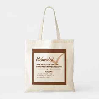 "Melanated" Tote Bag