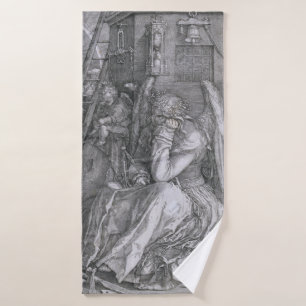 Melancholia, Albrecht Durer Bath Towel