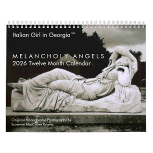 Melancholy Angels - 2026 Twelve Month Calendar