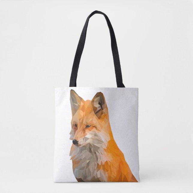 Melancholy fox tote bag (Front)