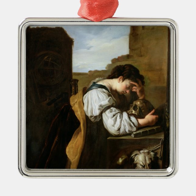 Melancholy Metal Tree Decoration (Front)