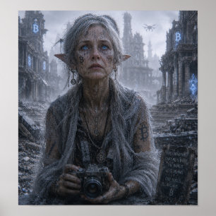 Melancholy / Photographer / Abandoned City Poster