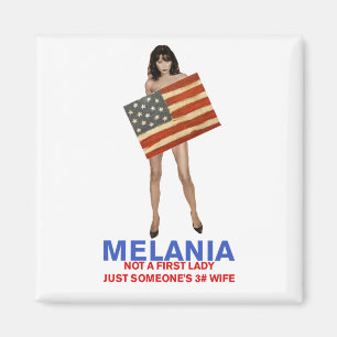 Melania, not a first lady someone's 3rd wife magnet