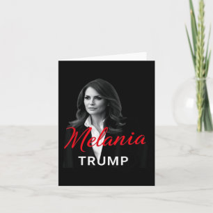Melania Trump 2025 First Lady Inauguration Photo Card