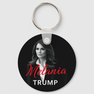 Melania Trump 2025 First Lady Inauguration Photo  Key Ring