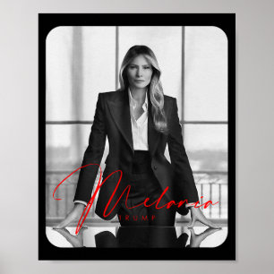 Melania Trump 2025 First Lady Inauguration Photo Poster