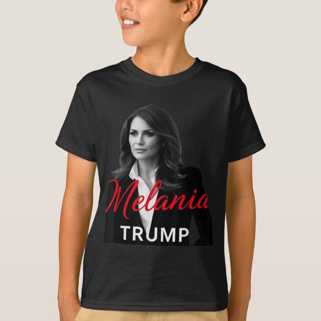 Melania Trump 2025 First Lady Inauguration Photo  T-Shirt (Front)
